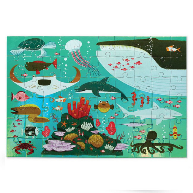 Crocodile Creek Puzzels Puzzel Shimmering Sea 60 st.  4 jaar+