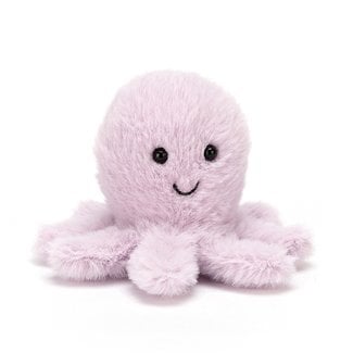 Jellycat Fluffy Octopus Soft Toy Purple