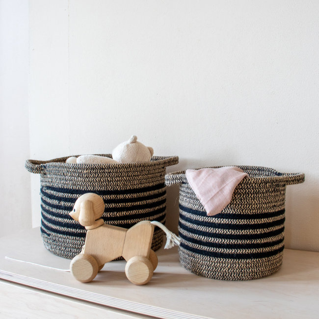 KidsDepot Storage Baskets Eran Black