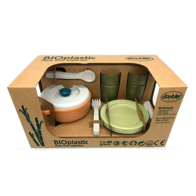 Dantoy Tableware Set Bioplastic