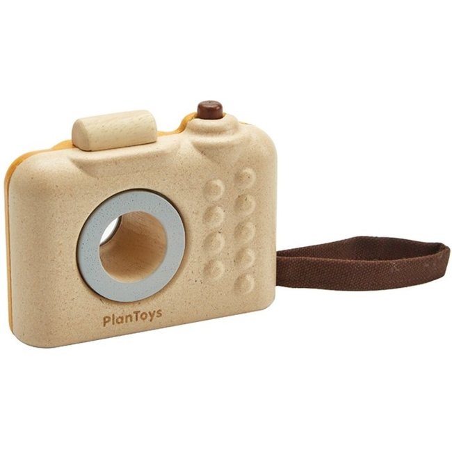 PlanToys My First Camera Okergeel 5412