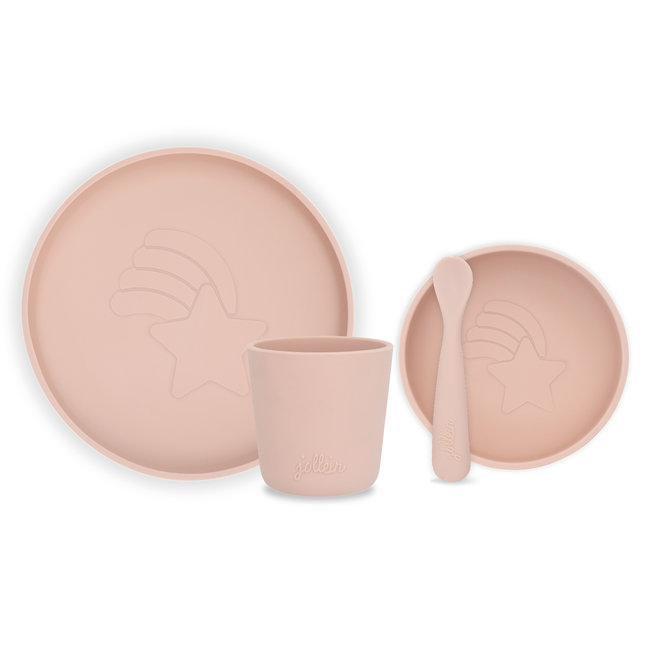 Jollein Dinner Set Pale Pink