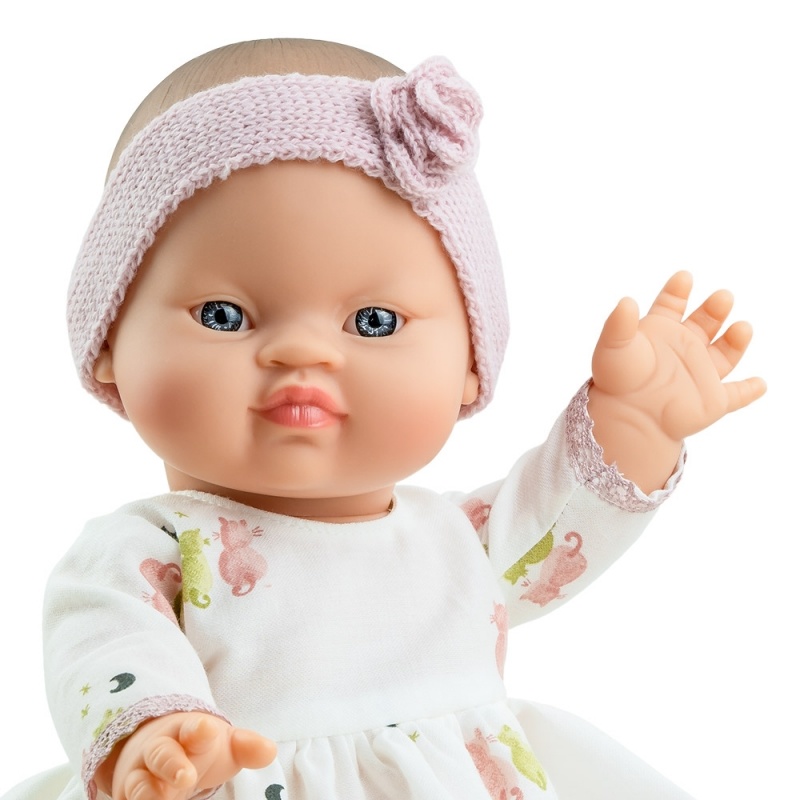 Paola Reina Gordi babypop Aziatisch meisje - Knuffels à la carte