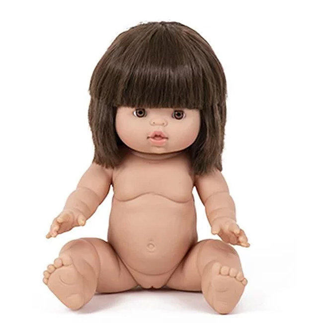 Minikane Pop Jeanne Gordi Bruin Haar Meisje 34 cm