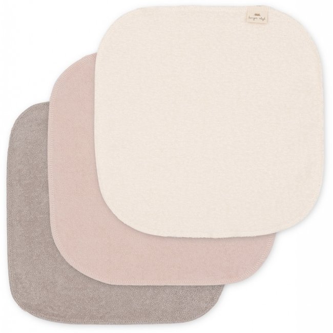 Konges Sløjd Waschlappen Shades of Sand 3er-Pack