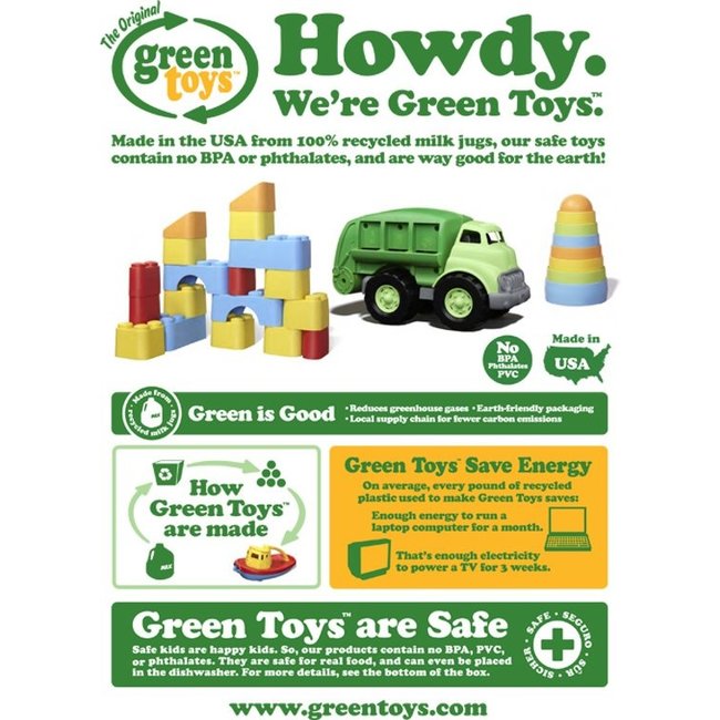 Green Toys Helicopter Green