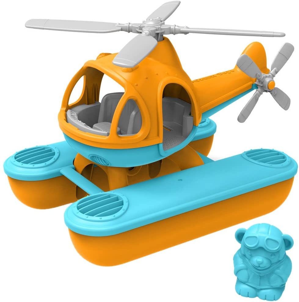 Weerkaatsing Boer Knooppunt Green Toys Water-Helikopter Oranje | Water Speelgoed - Rocket Toys