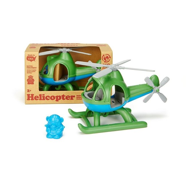 Green Toys Helicopter Green