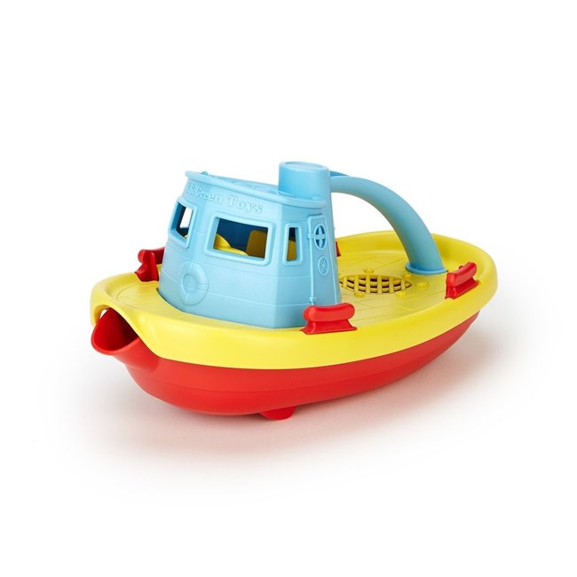 Green Toys Tugboat Blue