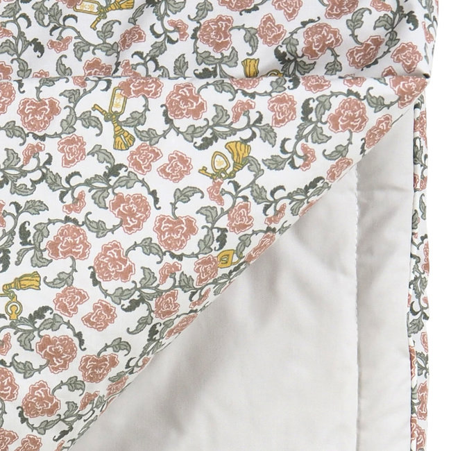 Garbo & Friends Baby Decke Floral Vine Rot 90 x 120 cm