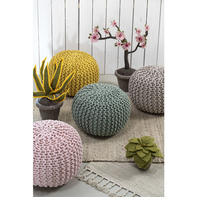 KidsDepot Vilten Plant Sanseveria Geel