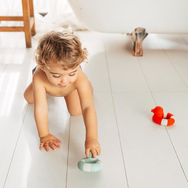 Oli & Carol Flo the floatie mint bad- en bijtspeeltje