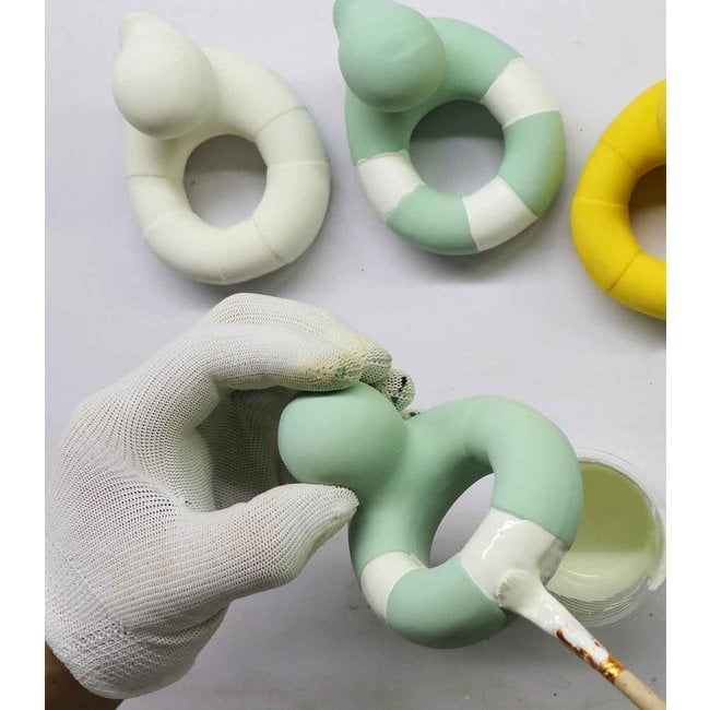 Oli & Carol Flo the floatie mint Bad und Beißspielzeug