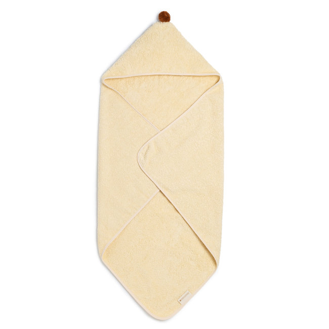Nobodinoz Baby Bath Cape So Cute Vanilla