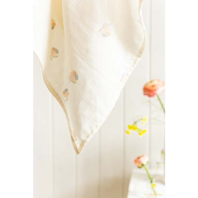 Nobodinoz Hydrofiele Doek Blossom Butterfly 100 x 120 cm