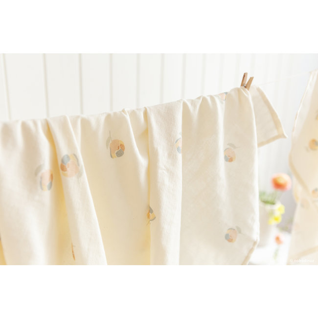 Nobodinoz Hydrofiele Doek Blossom Butterfly 100 x 120 cm