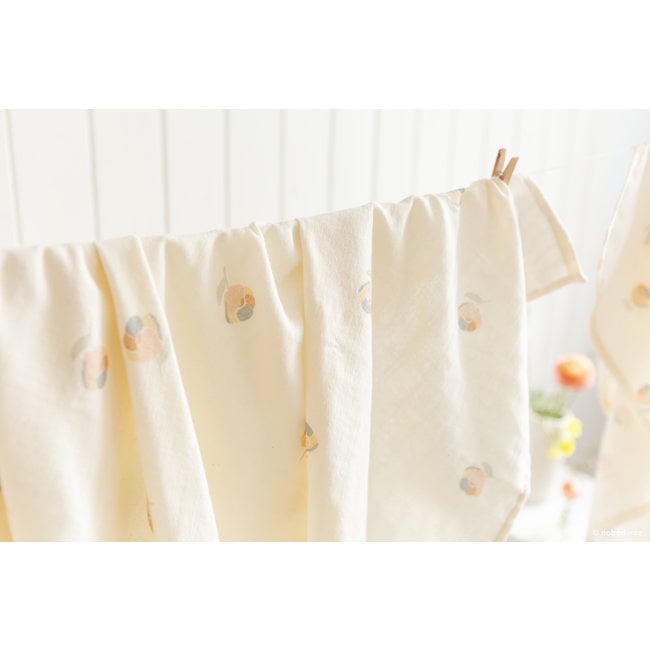 Nobodinoz Muslin Swaddle Blossom Butterfly 100 x 120 cm