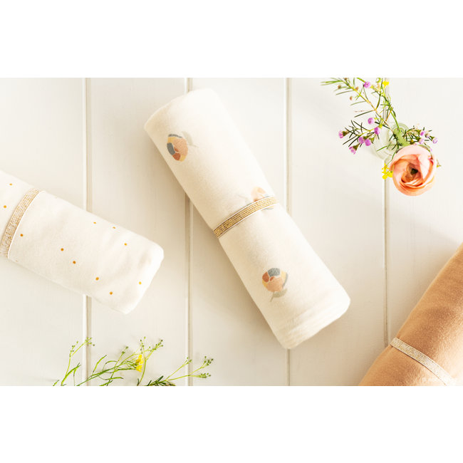 Nobodinoz Muslin Swaddle Blossom Butterfly 100 x 120 cm