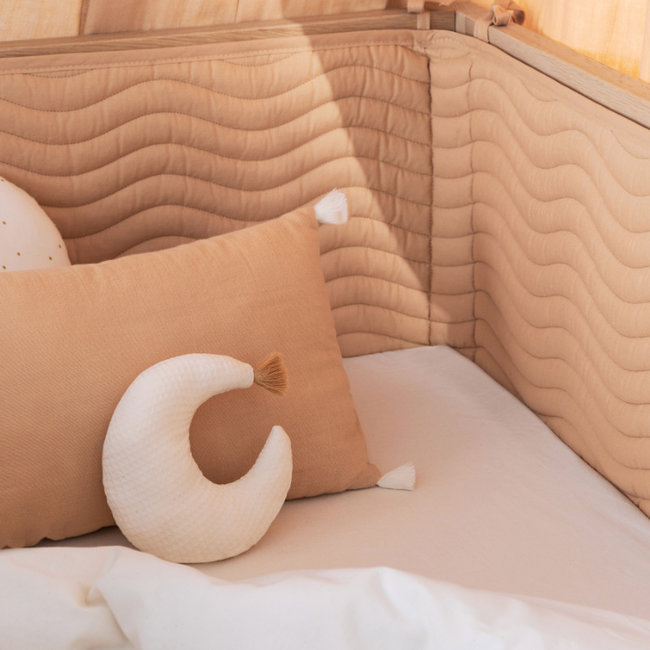 Nobodinoz Bedbumper Alexandria Sienna Brown Nude