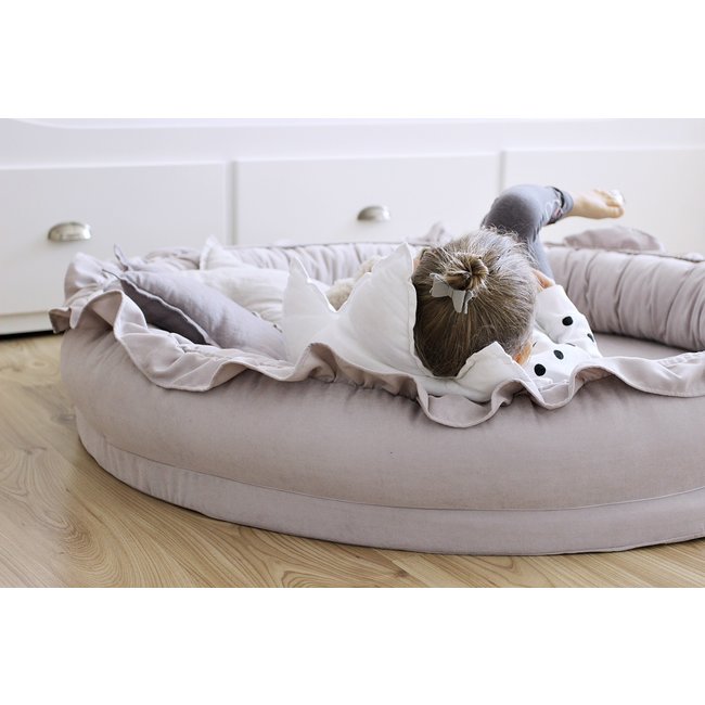 Cotton & Sweets Junior Nest Basic Light Grey