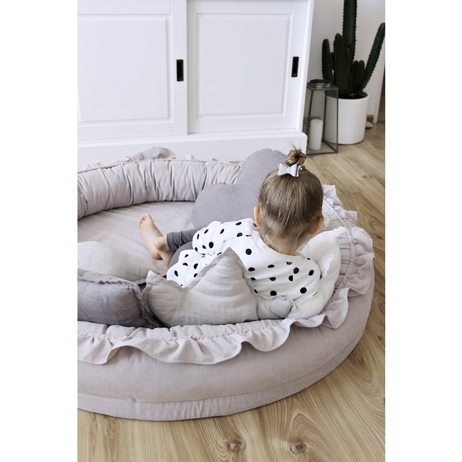 Cotton & Sweets Junior Nest Basic Hellgrau