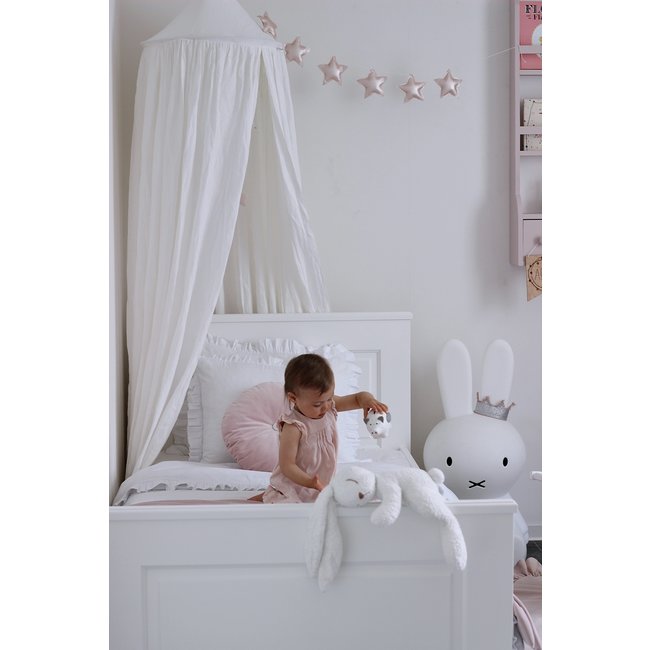 Cotton & Sweets Betthimmel Soft Baumwolle Weiß