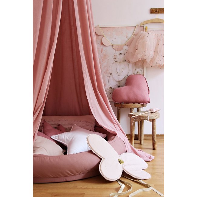 Cotton & Sweets Canopy Soft Cotton Blush Pink