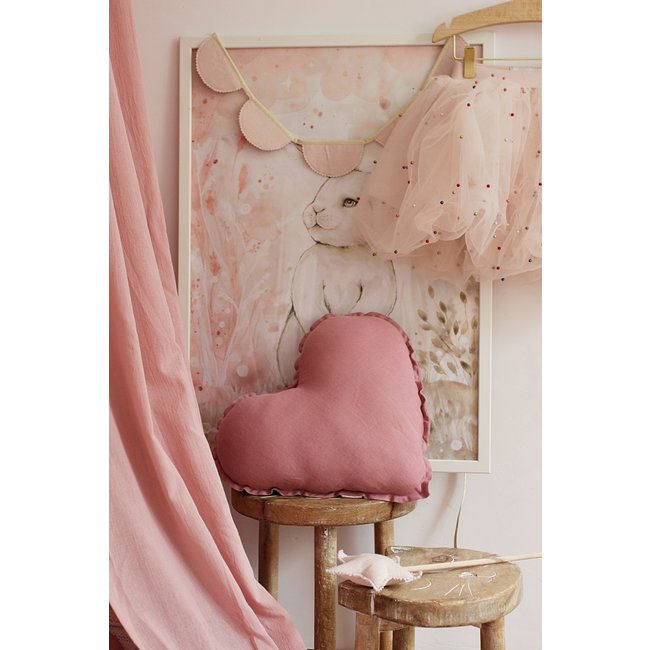 Cotton & Sweets Bedhemel Soft Katoen Blush Roze