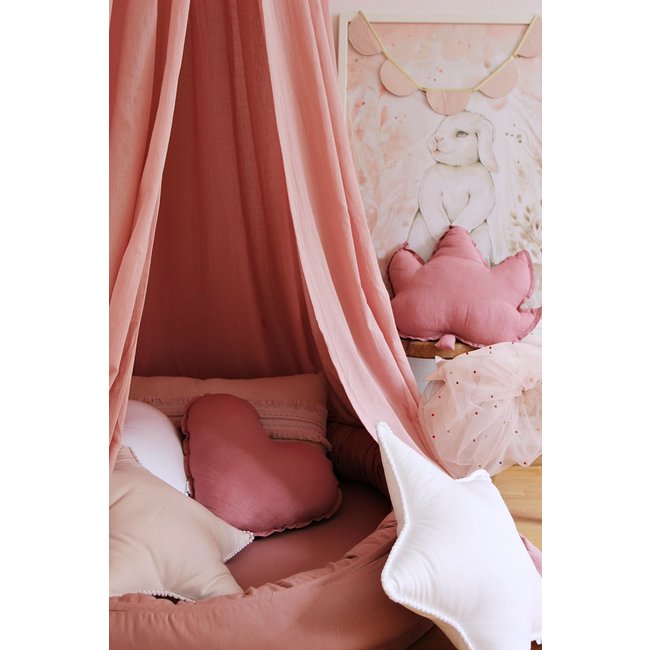 Cotton & Sweets Canopy Soft Cotton Blush Pink