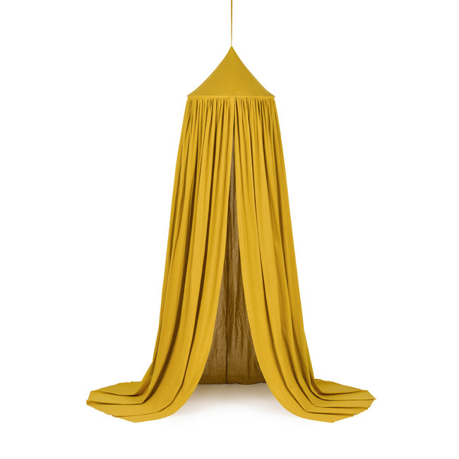 Cotton & Sweets Bedhemel Soft Katoen Mustard Geel