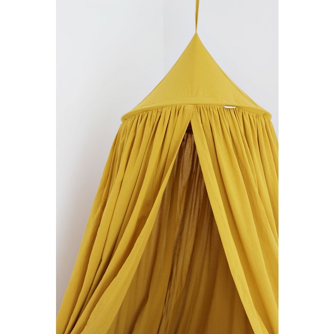 Cotton & Sweets Betthimmel Soft Baumwolle Mustard Gelb