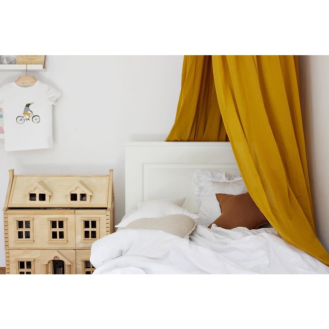 Cotton & Sweets Bedhemel Soft Katoen Mustard Geel