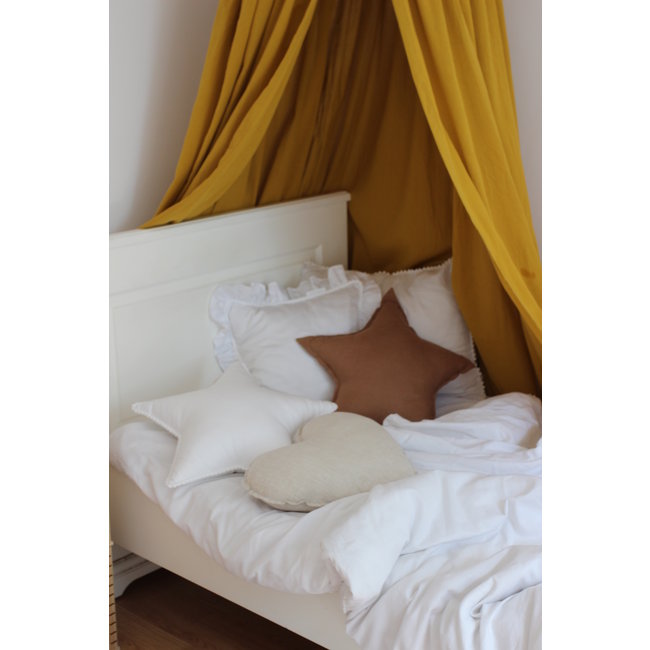 Cotton & Sweets Bedhemel Soft Katoen Mustard Geel