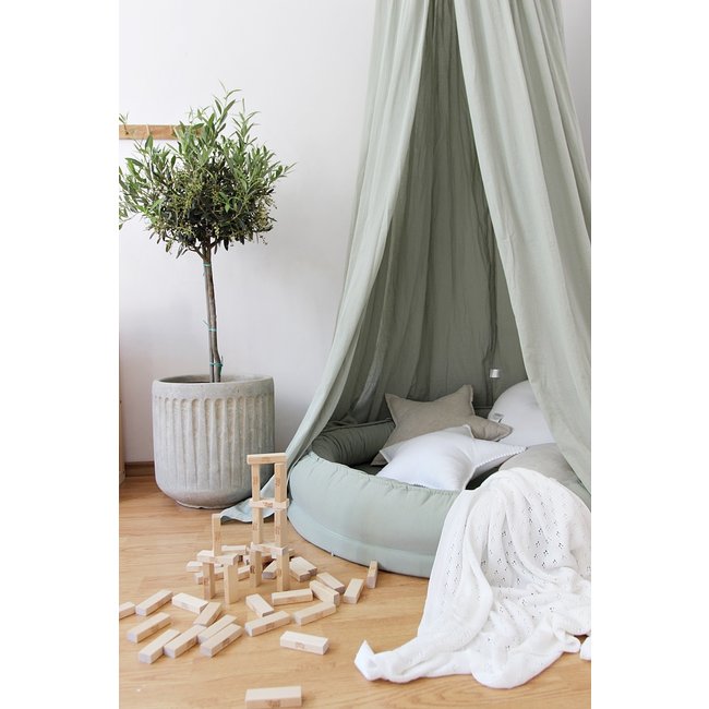 Cotton & Sweets Betthimmel Soft Baumwolle Desert Green Grün
