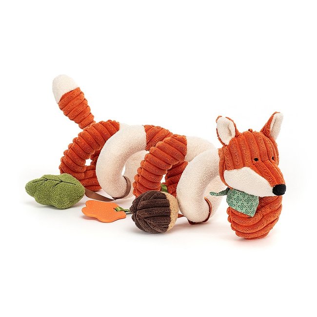 Jellycat Fox Spiral Activity Toy | Buy Online - Rocket Toys