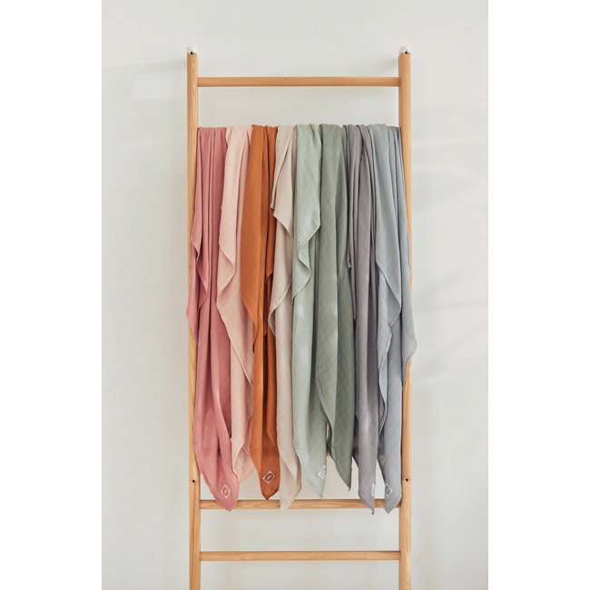 Jollein Mullwindeln Bambus Karamell 115x115 cm 2er Pack