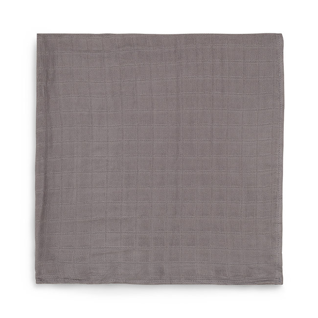 Jollein Bambus  Mulltücher Grau 70x70 cm 4er Pack