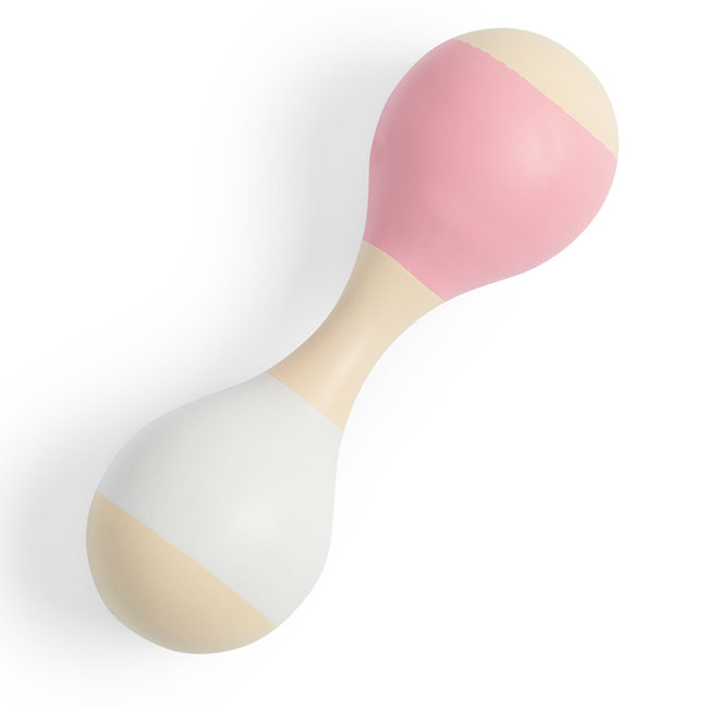 Jollein Houten Rammelaar Maracas Roze