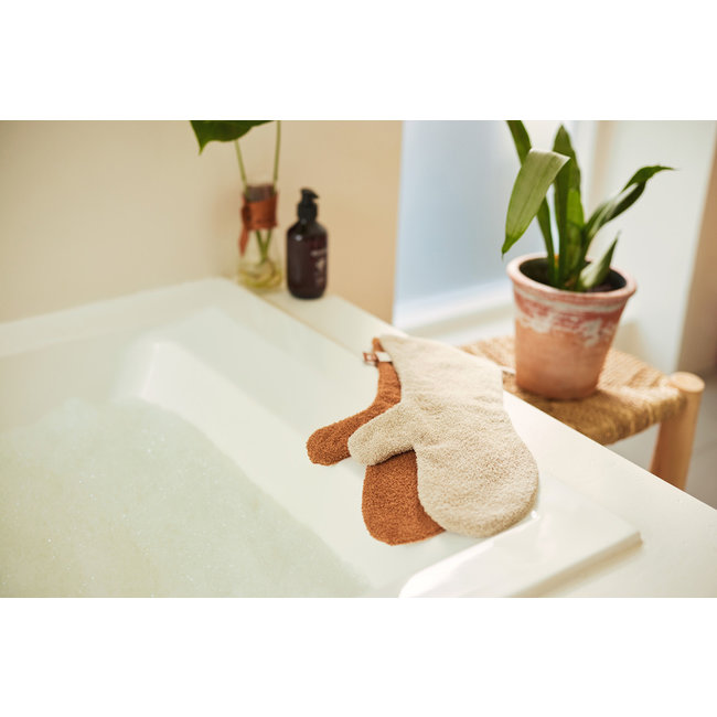 Jollein Wash Cloth Terry Caramel Long