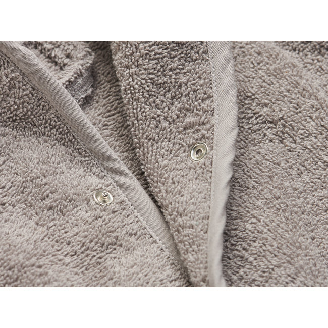 Jollein Bademantel Baby Grau Storm Grey 1-2 Jahre