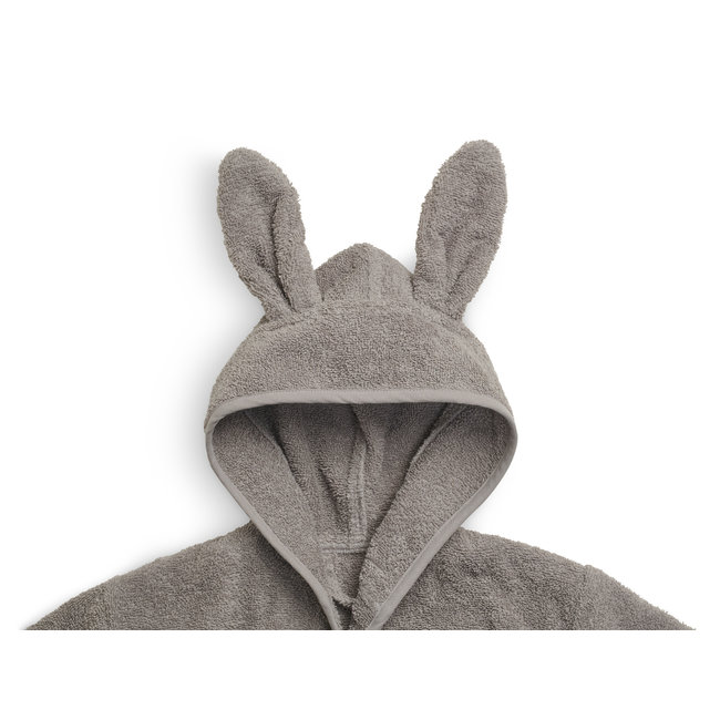 Jollein Bademantel Baby Grau Storm Grey 1-2 Jahre