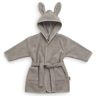 Jollein Bathrobe Baby Storm Grey 1-2 years