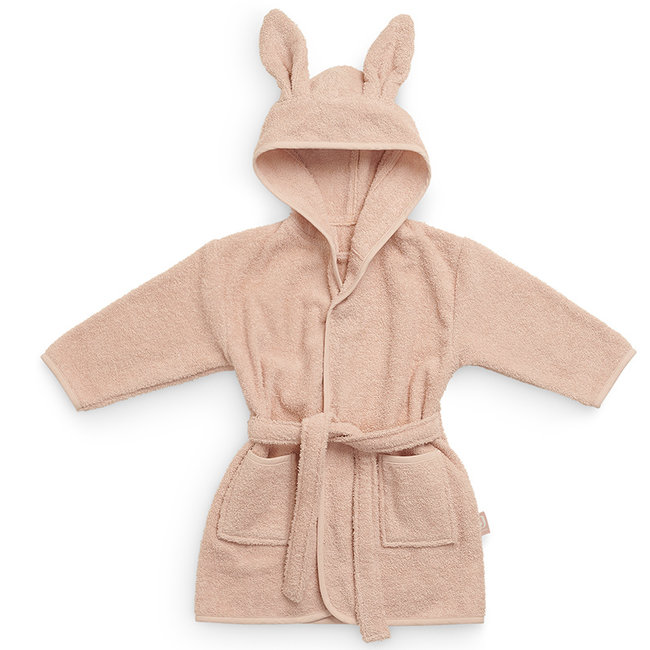 Jollein Bathrobe Baby Pale Pink 1-2 years