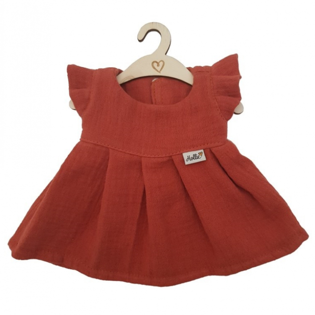 Hollie Poppenspeelgoed Dolls Dress Spring Terra Brown