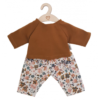 Hollie Poppenspeelgoed Puppen Hose & Shirt Braun