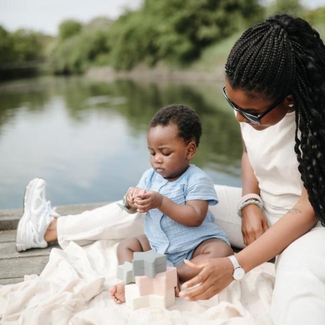 Mushie Ster Stapeltoren Nesting Stars