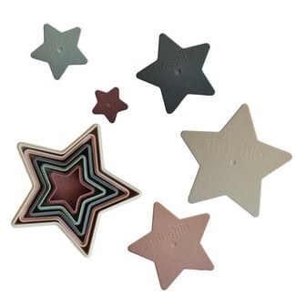 Mushie Nesting Stars Toy