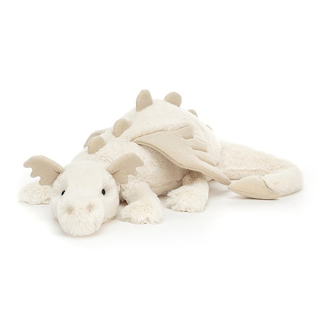 Jellycat Kuscheltier Schneedrache Beige 66 cm Huge