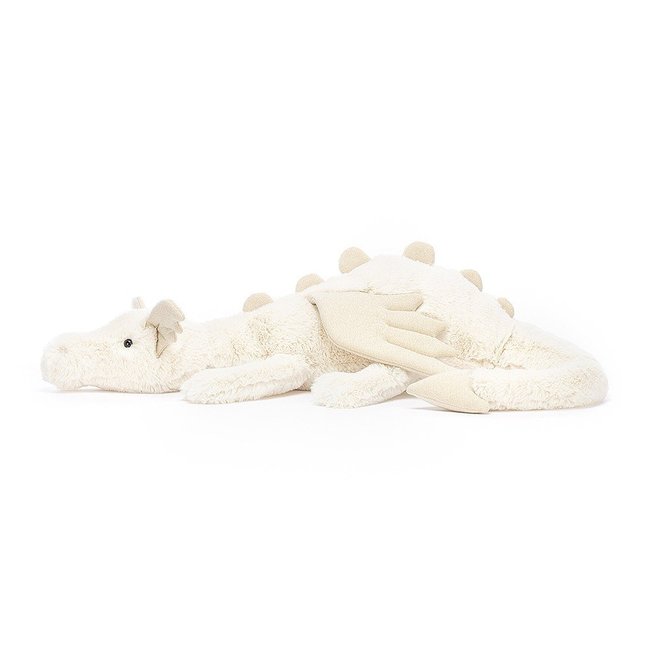 Jellycat Knuffel Snow Dragon Beige 66 cm Huge