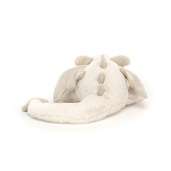 Jellycat Snow Dragon Beige Little 26 cm